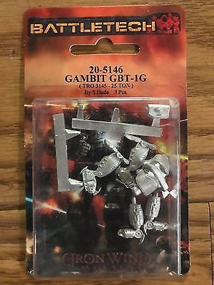 BattleTech 20-5146 Gambit GBT-1G Mech (*See Per Order Flat Rate Shipping)