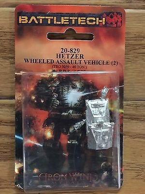 Battletech 20-829 Hetzer Wheeled Assault Vehicle (2)(*See Per Order Flat Rate Shipping)