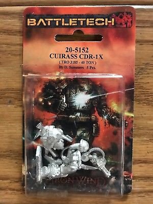 BattleTech 20-5152 Cuirass CDR-1XMech (*See Per Order Flat Rate Shipping)