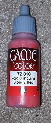 Vallejo Paint Game Color Bloody Red 72010  (*See Per Order Flat Rate Shipping)