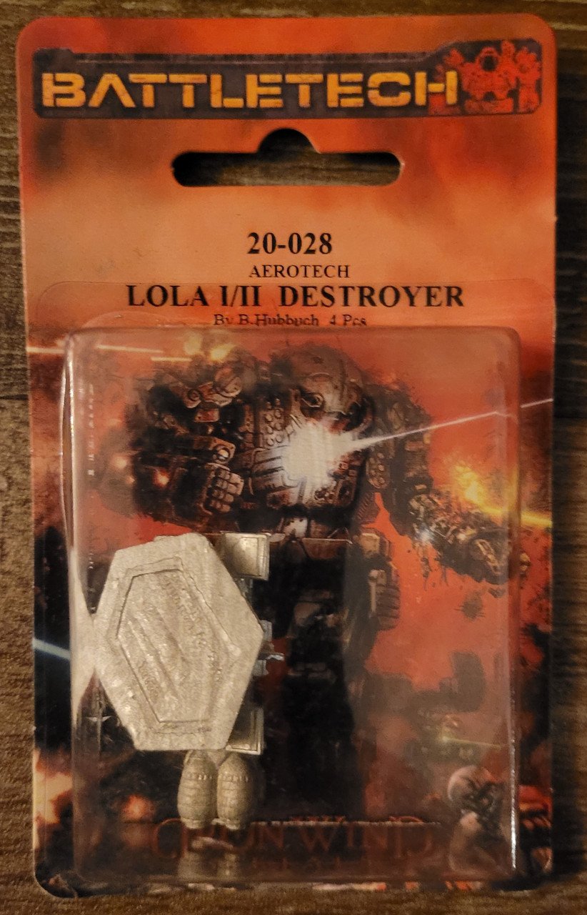 BattleTech 20-028 Lola I/II Destroyer (*See Per Order Flat Rate Shipping)