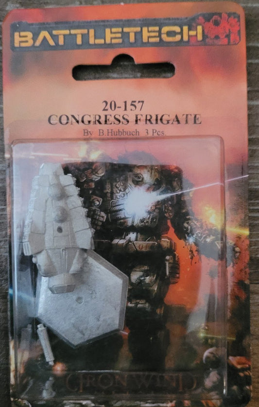 BattleTech 20-157 Congress Frigate (3057)(*See Per Order Flat Rate Shipping)