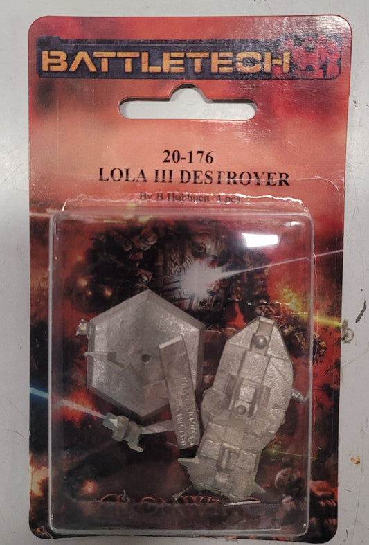 BattleTech 20-176 Lola III Destroyer (3057)(*See Per Order Flat Rate Shipping)