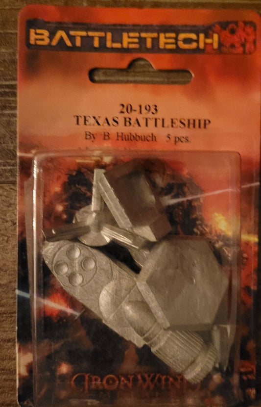 BattleTech 20-193 Texas Battleship (3057)(*See Per Order Flat Rate Shipping)