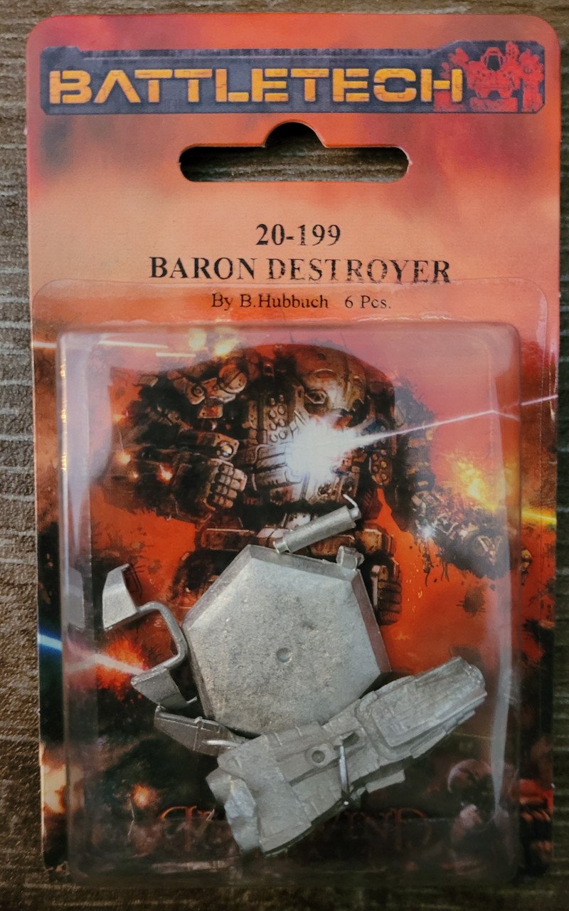 BattleTech 20-199 Baron Destroyer (*See Per Order Flat Rate Shipping)