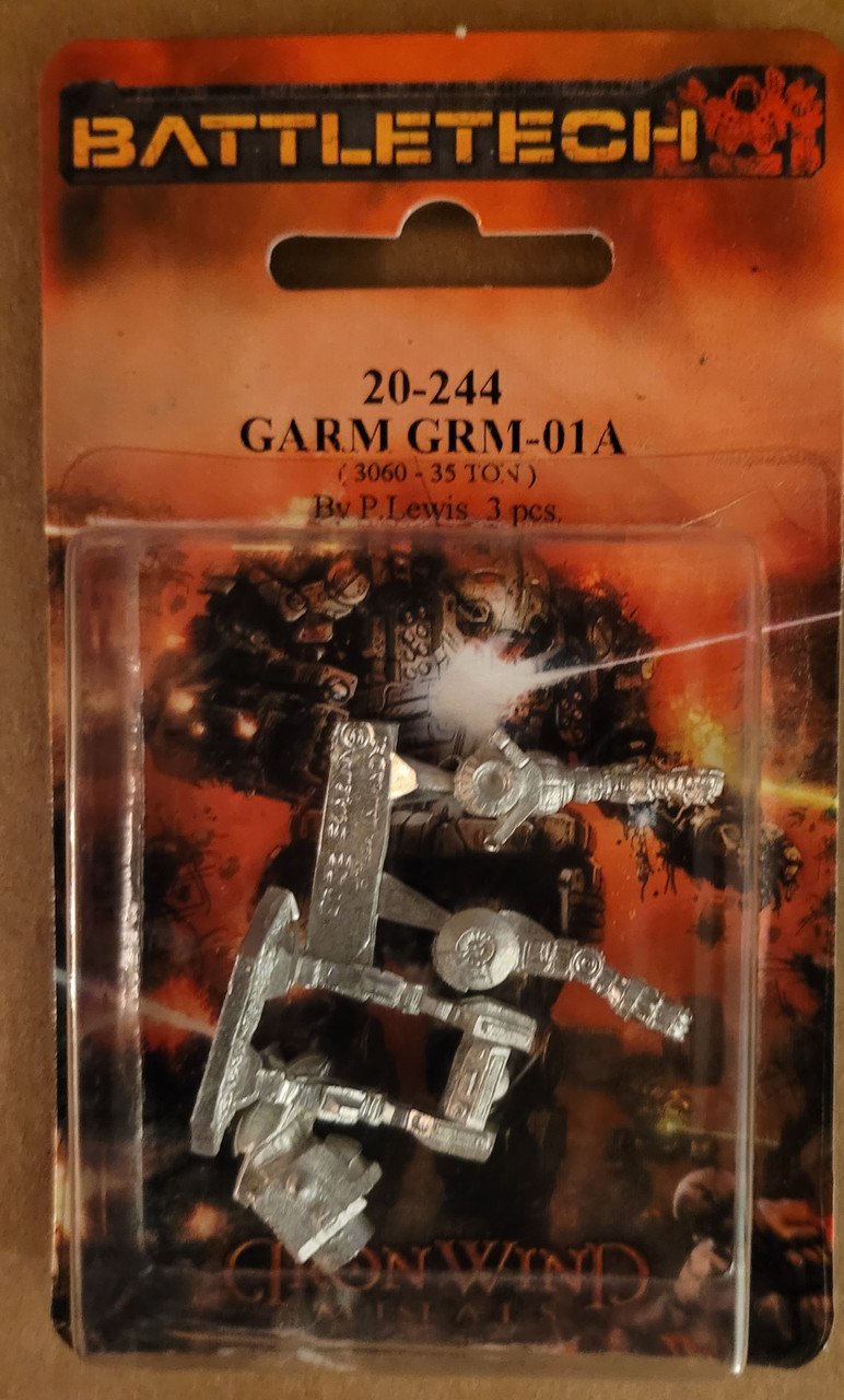 BattleTech 20-244 Garm GRM-01A (*See per Order Flat Rate Shipping)