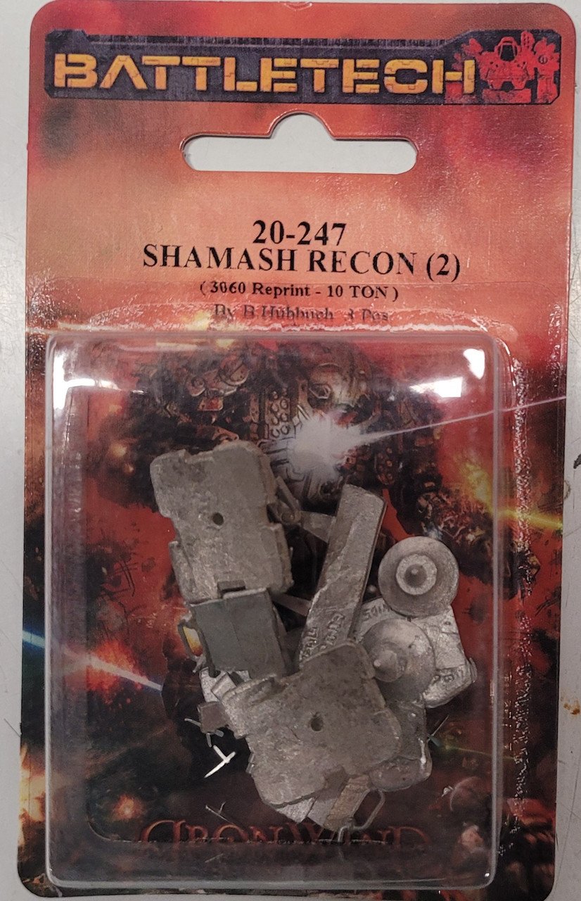 BattleTech 20-247 Shamash Recon (Standard) (2) (*See per Order Flat Rate Shipping)