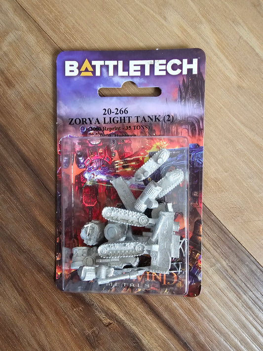 Battletech Zorya Light Tank 20-266 (*See Per Order Flat Rate Shipping)