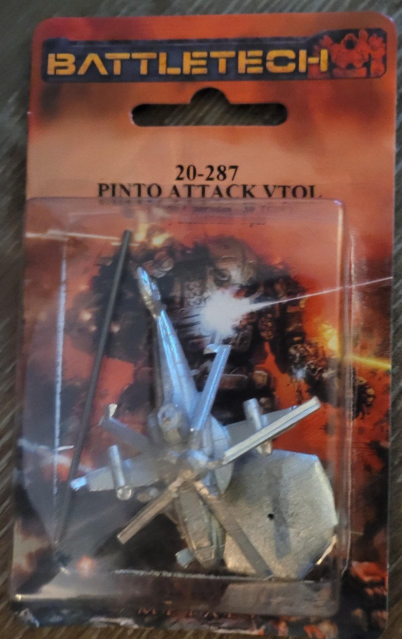 BattleTech 20-287 Pinto Attack VTOL (*See per order Flat rate Shipping)