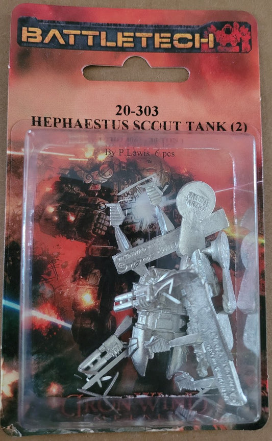 BattleTech 20-303 Hephaestus Scout Tank (*See Per Order Flat Rate Shipping)