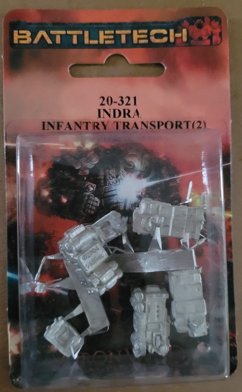 BattleTech 20-321 Indra Infantry Tansport (2) (Standard)  (*See Per Order Flat Rate Shipping)