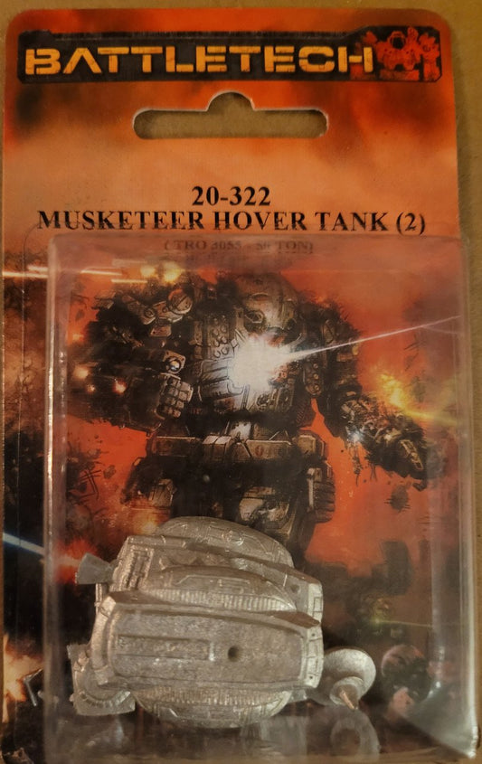 BattleTech 20-322 Masketeek Hover Tank (2) (*See Per Order Flat Rate Shipping)