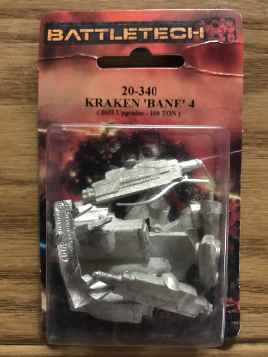 Battletech: 20-340 Kraken Mech (*See Per Order Flat Rate Shipping)