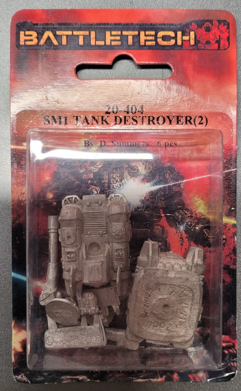 Battletech: 20-404 SM1 Tank Destroyer (2) (*See Per Order Flat Rate Shipping)