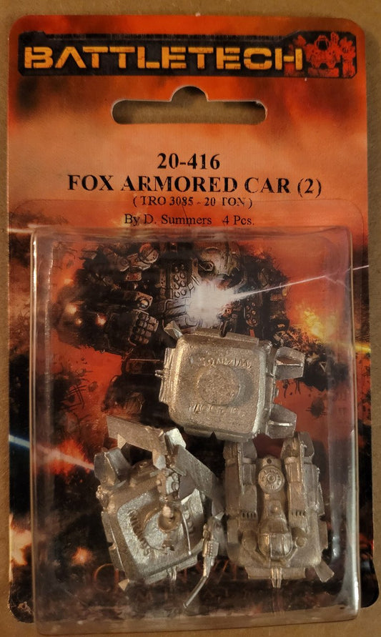 BattleTech 20-416 Fox Armored Car (2) (*See per Order Flat Rate Shipping)