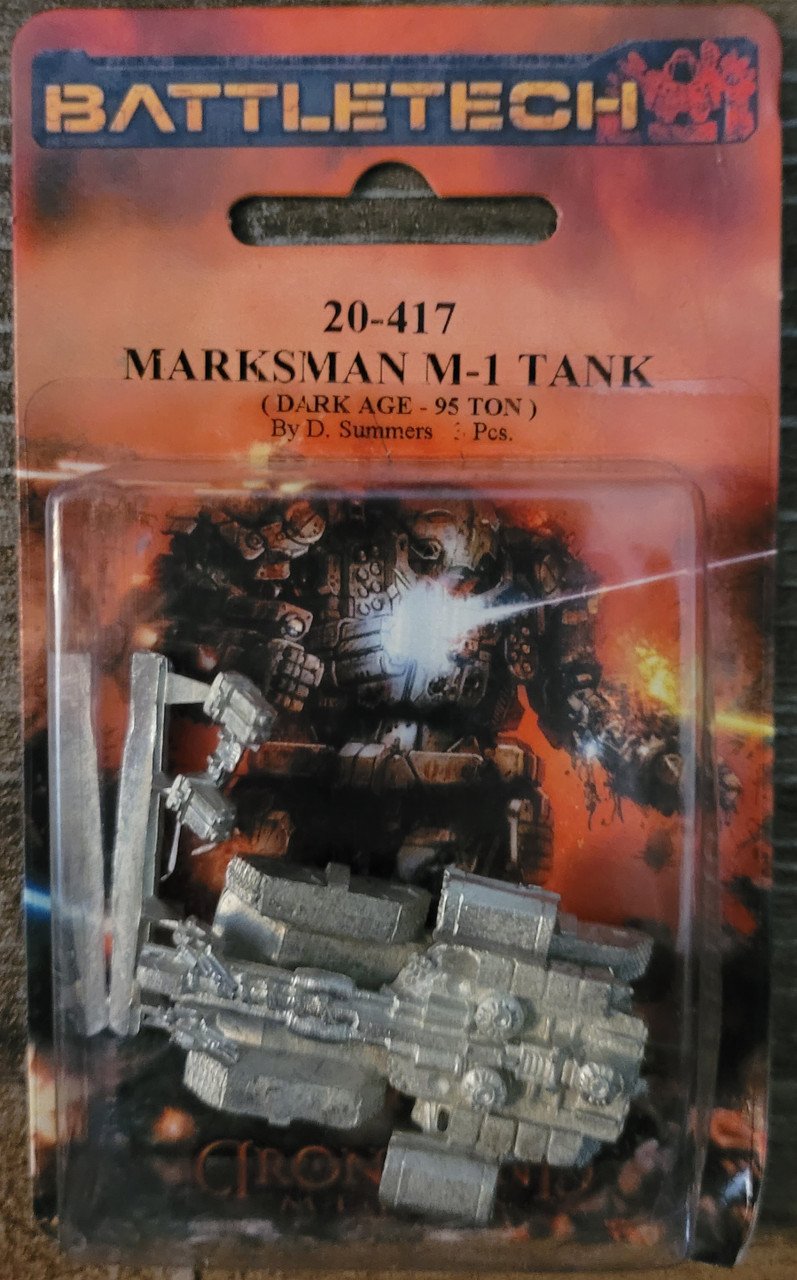 BattleTech 20-417  Marksman MBT M1 (*See Per Order Flat Rate Shipping)