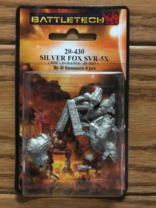 BattleTech 20-430 Silver Fox SVR-5X (*See Per Order Flat Rate Shipping)