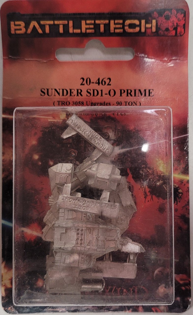 BattleTech 20-462 Sunder SD1-O Prime (*See Per Order Flat Rate Shipping)