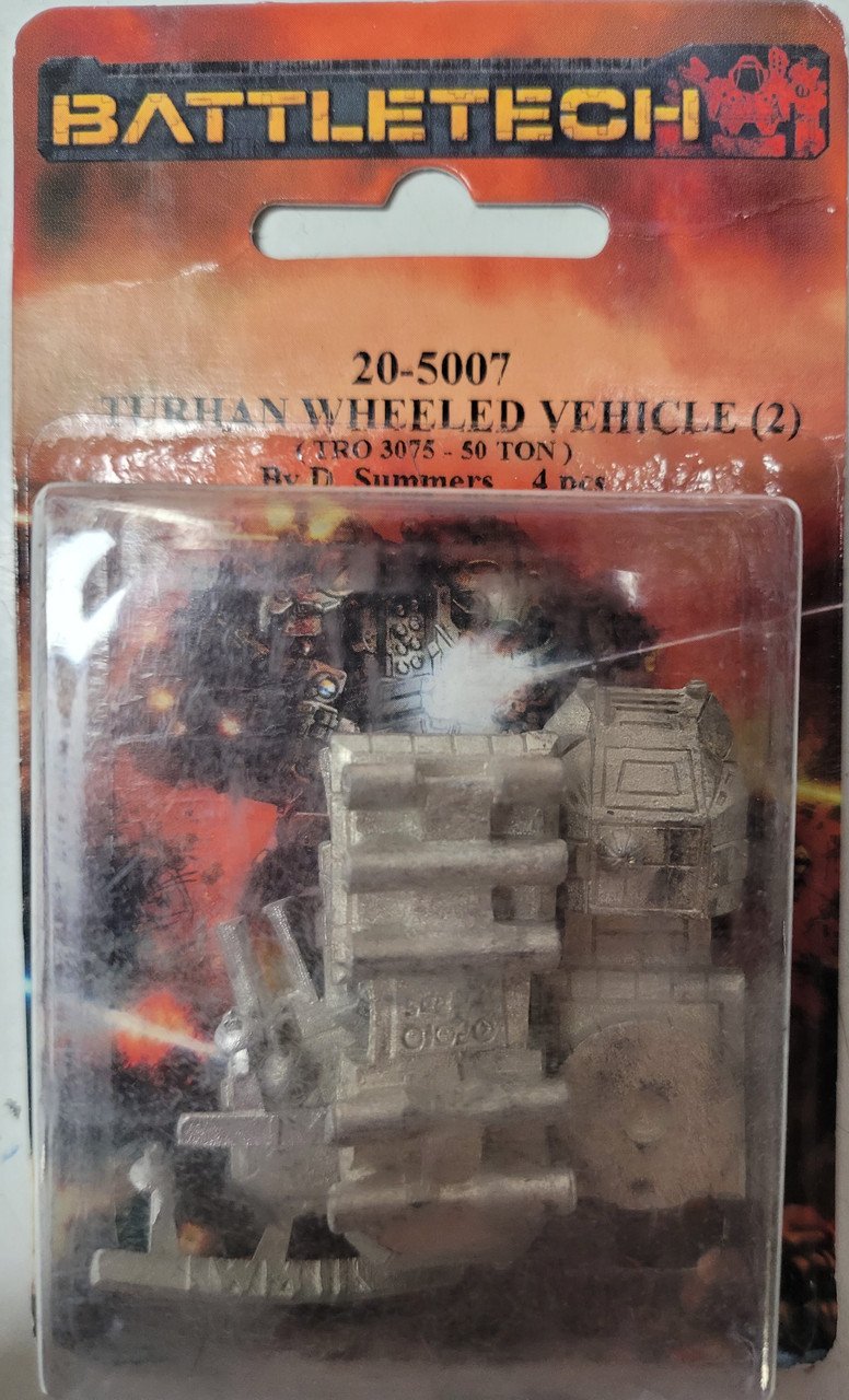 Battletech 20-5007 Turhan Wheeled Vehicle (*See Per Order Flat Rate Shipping)