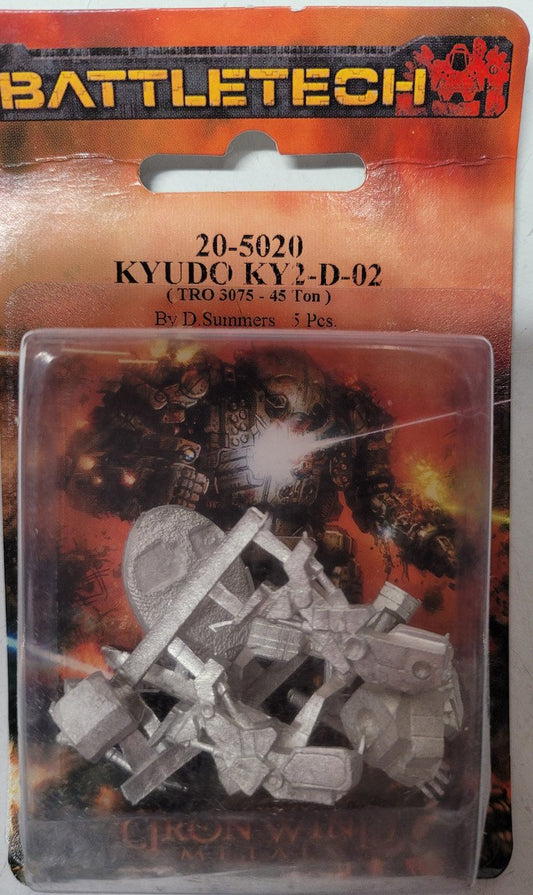 Battletech 20-5020 Kyudo KY2-D-02 Mech (*See Per Order Flat Rate Shipping)