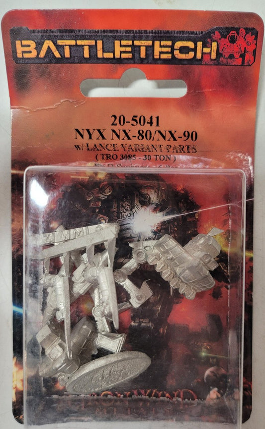 Battletech 20-5041 Nyx Mech w/ lance variant parts NX-80/ NX-90 (*See Per Order Flat Rate Shipping)