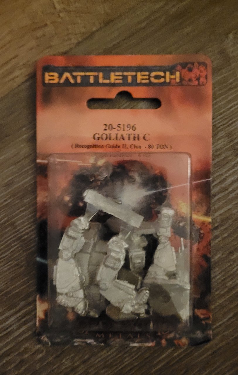 BattleTech 20-5196 Goliath C Mech (*See Per Order Flat Rate Shipping)