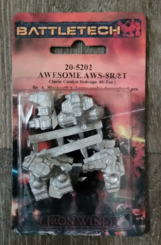 BattleTech 20-5202 Awesome AWS-8R/8T (*See Per Order Flat Rate Shipping)