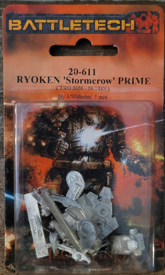 BattleTech 20-611 Ryoken "Stormcrow" Prime (*See Per Order Flat Rate Shipping)