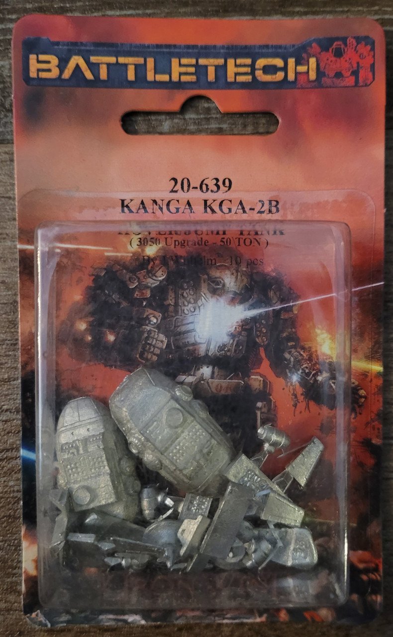 BattleTech 20-639 Kanga Medium Hovertank (2)(*See Per Order Flat Rate Shipping)