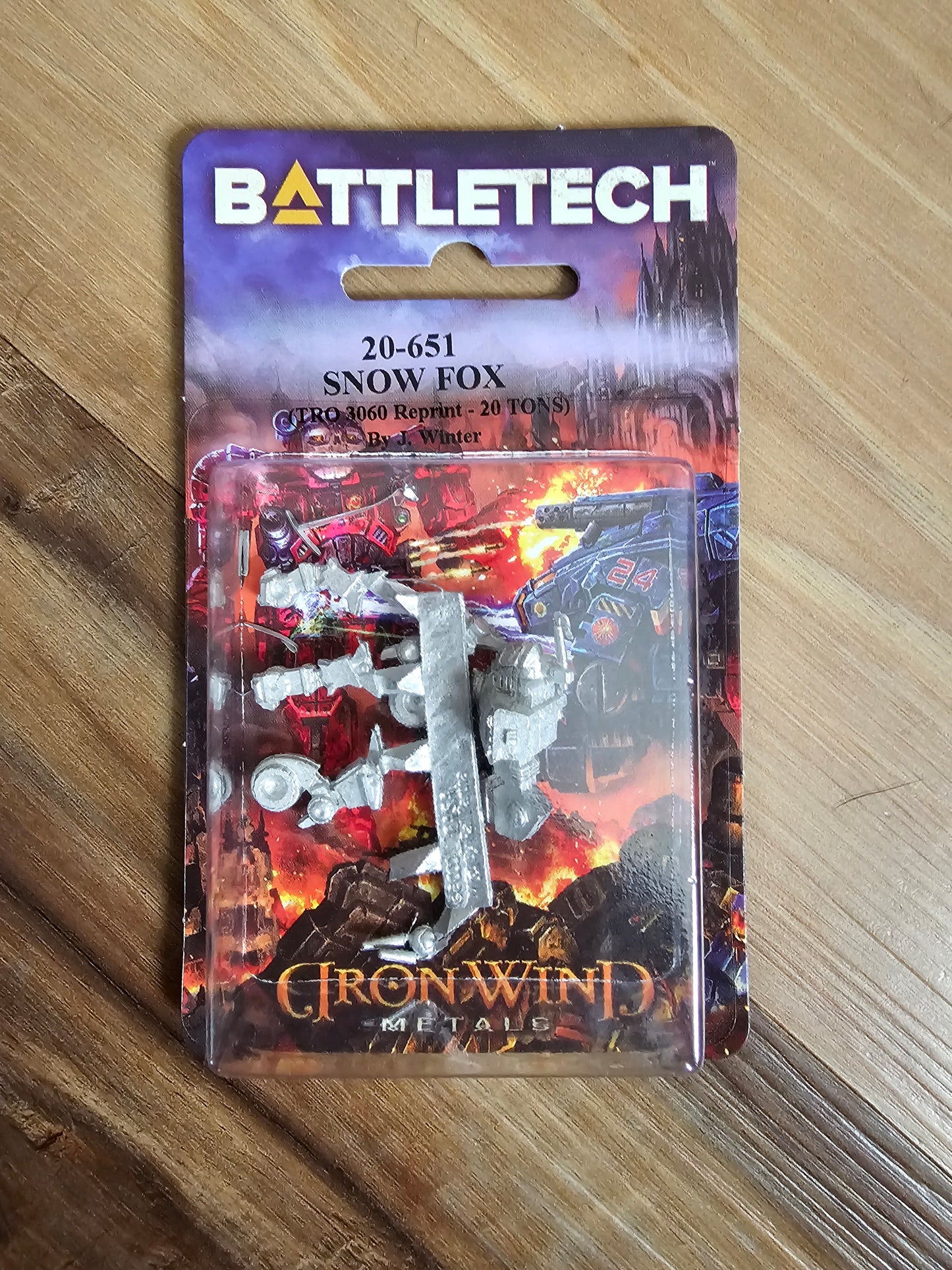 Battletech Snow Fox 20-651 (*See Per Order Flat Rate Shipping)