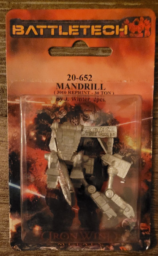 BattleTech 20-652 Mandrill (Standard)(*See Per Order Flat Rate Shipping)