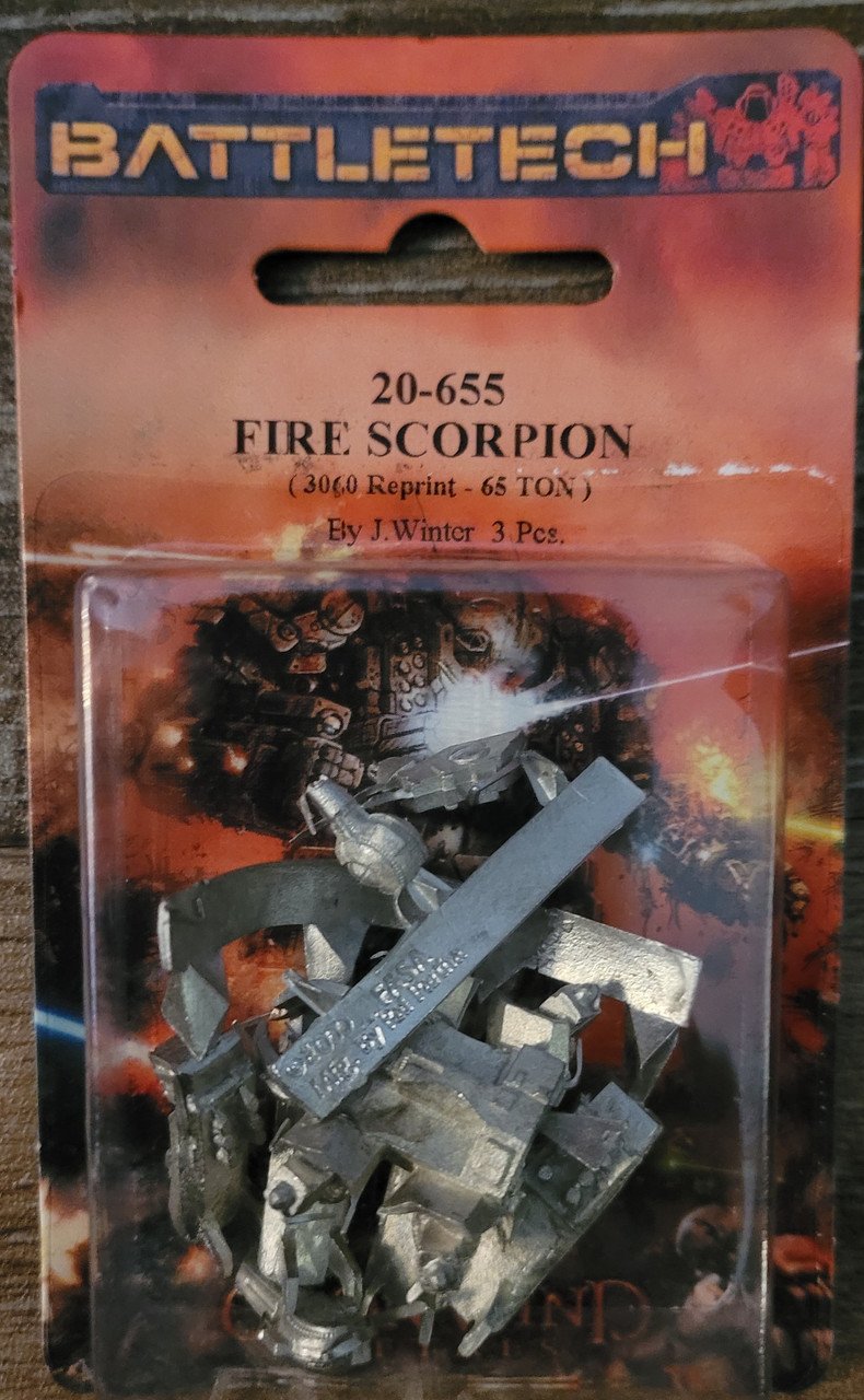 BattleTech 20-655 Fire Scorpion (Standard)(*See Per Order Flat Rate Shipping)