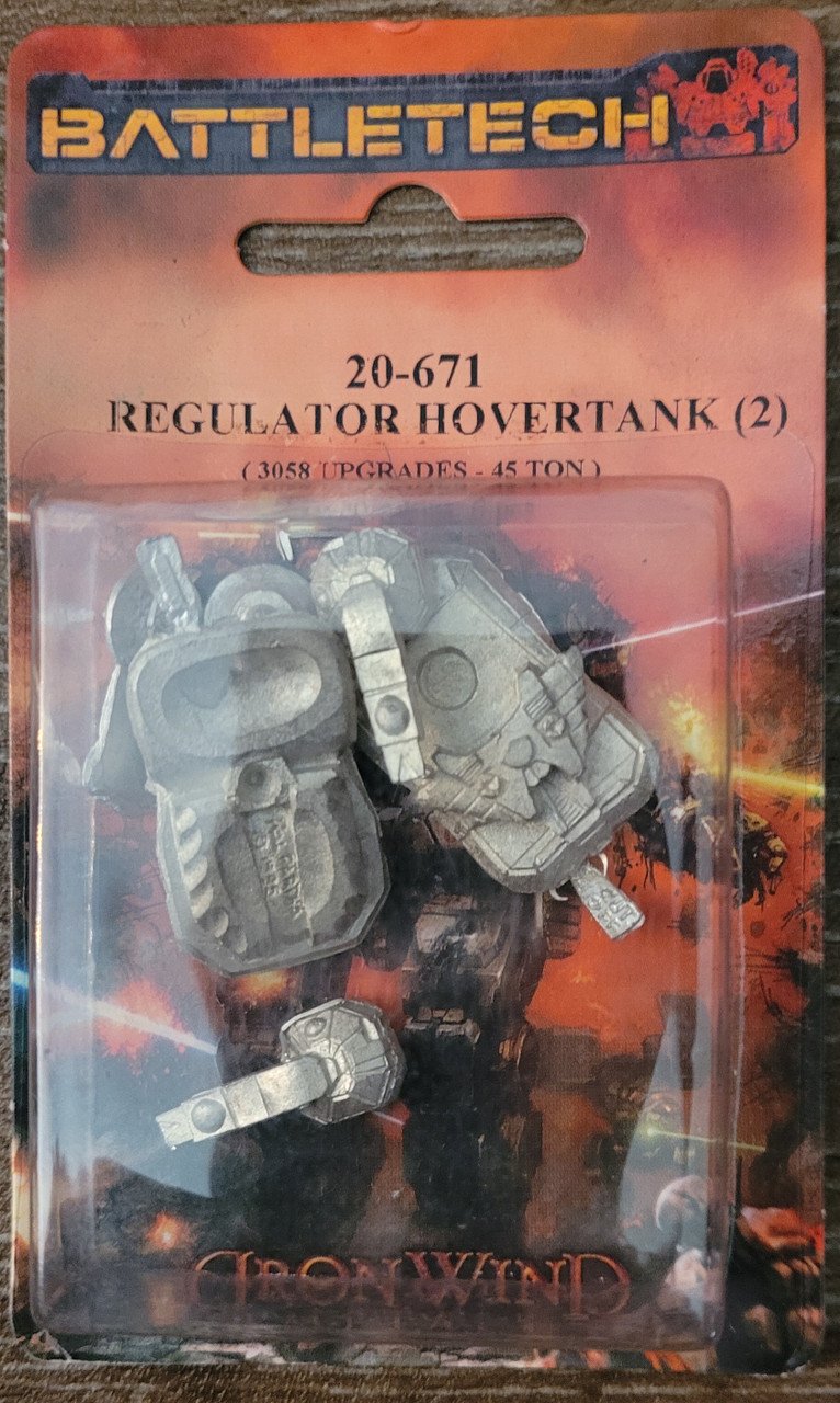 BattleTech 20-671 Regulator Hovertank (Standard)(2)(*See Per Order Flat Rate Shipping)