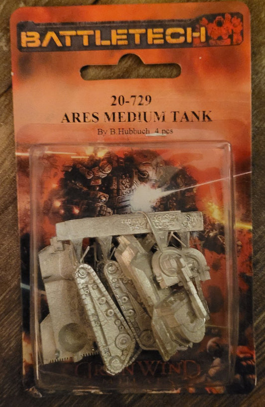 BattleTech 20-729 Ares Medium Tank (Standard)(2)(*See Per Order Flat Rate Shipping)