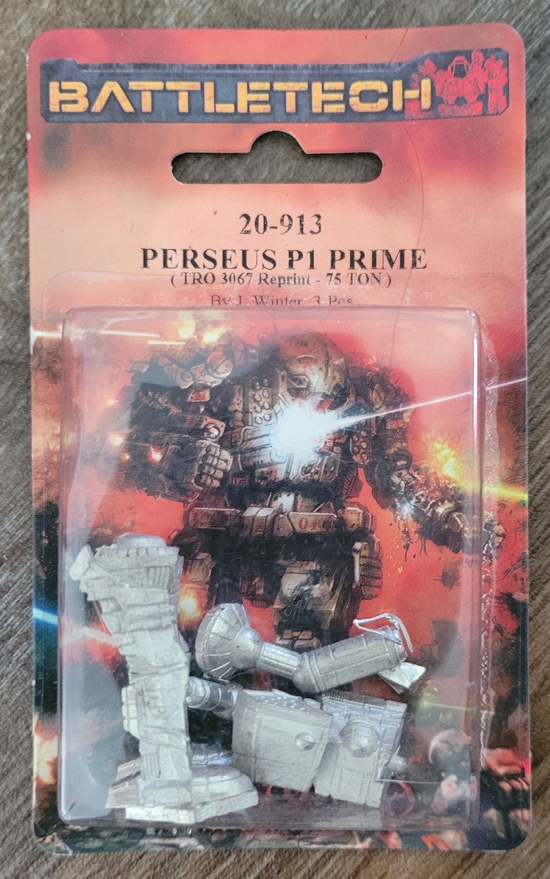 BattleTech 20-913 Perseus P1 Prime (*See Per Order Flat Rate Shipping)