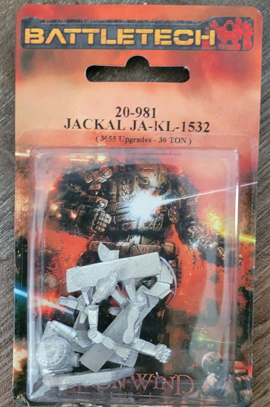 BattleTech 20-981 Jackal JA-KL-1532 (*See Per Order Flat Rate Shipping)