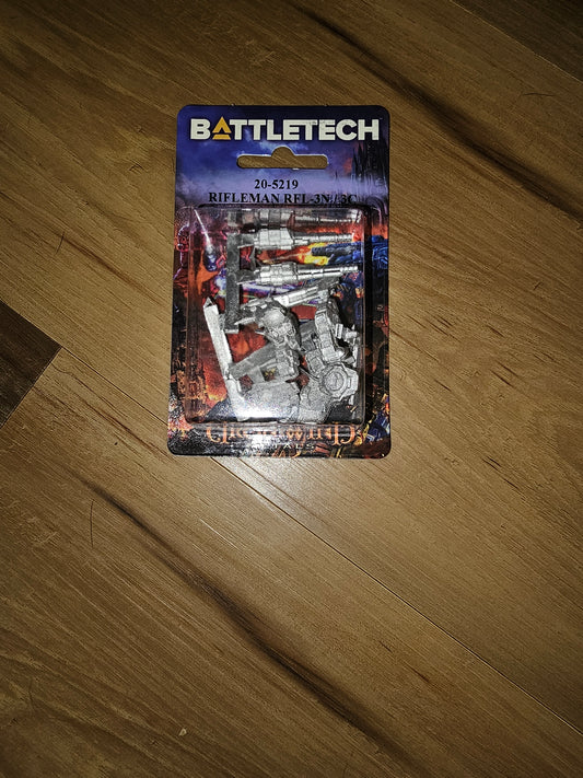 Battletech Rifleman RFL-3N / 3C Mech 20-5219 (*See Per Order Flat Rate Shipping)