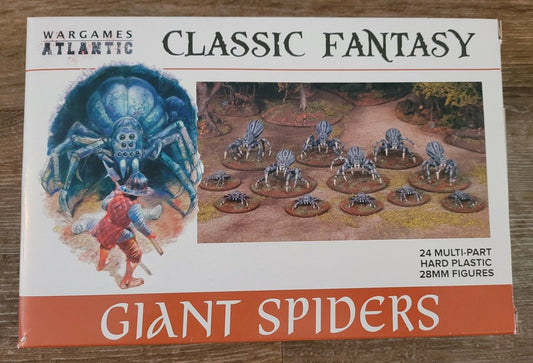 Wargames Atlantic Classic Fantasy Giant Spiders  (*See Per Order Flat Rate Shipping)