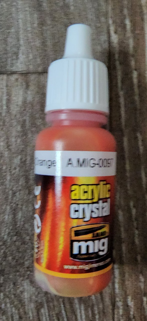 Ammo Cyrstal Acrylics Crystal Orange (*See Per Order Flat Rate Shipping)