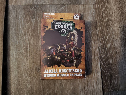 Lost World Exodus Jadzia Kosciuszko Winged Hussar Captain (*See Per Order Flat Rate Shipping)