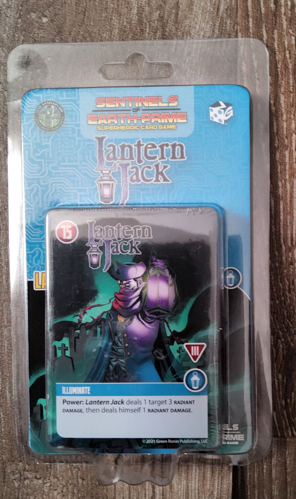 Sentinels of Earth Prime Lantern Jack Hero Mini-Expansion (*See Per Order Flat Rate Shipping)