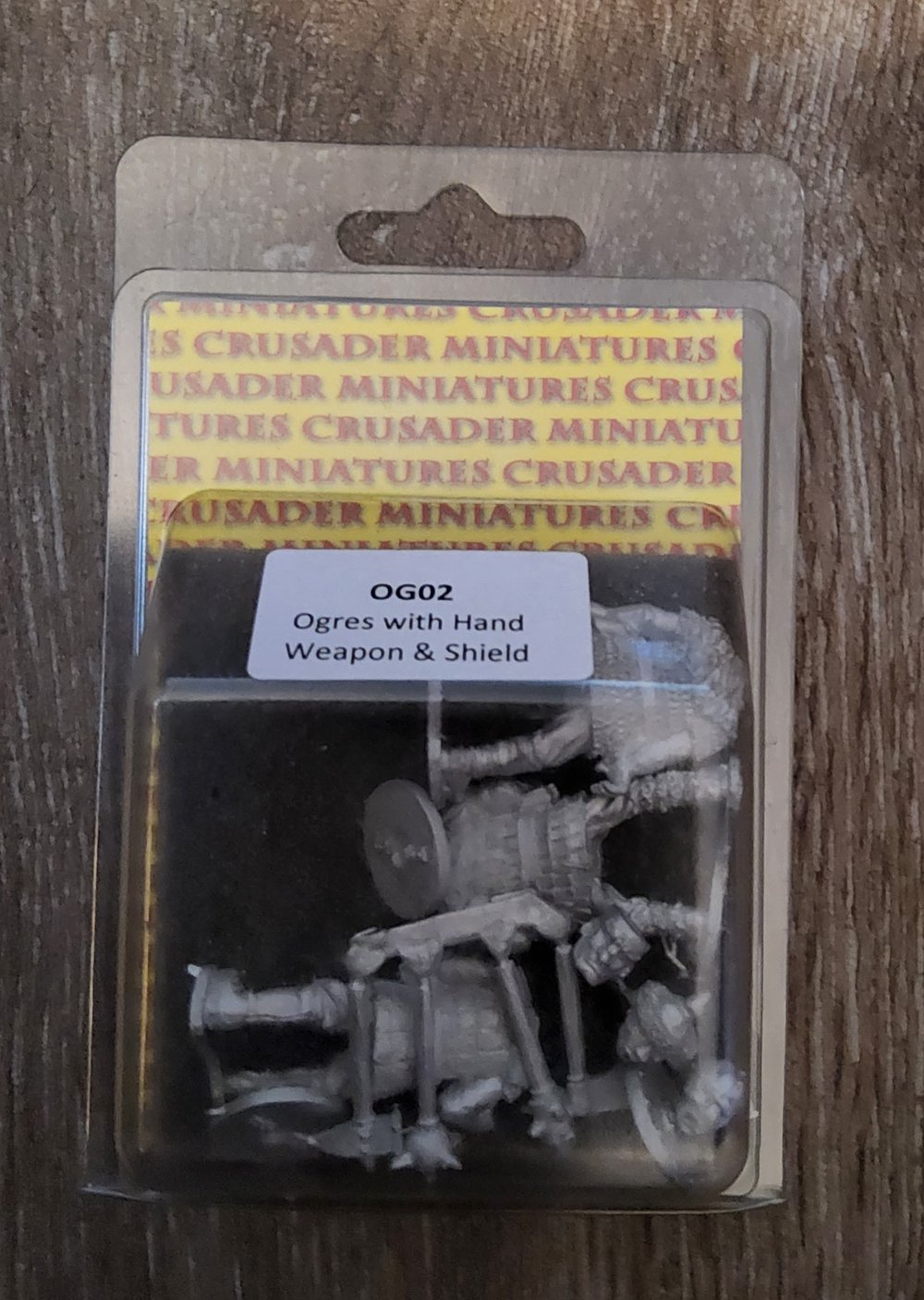 28mm Fantasy Ogres with Hand Weapons & Shields (*See Per Order Flat Rate Shipping)