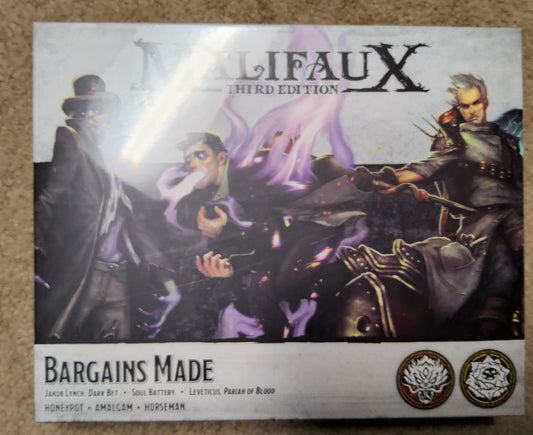 Malifaux (M3E) Bargains Made (*See Per Order Flat Rate Shipping)