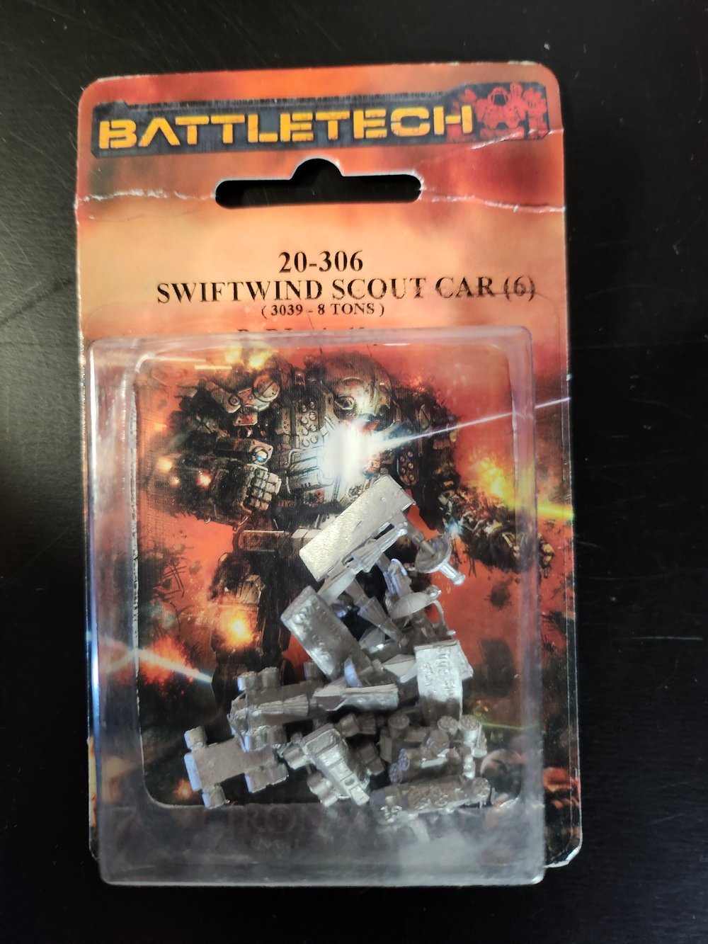 BattleTech Swift wind Scout car (6) 20-306 now Bt363(*See Per Order Flat Rate Shipping)