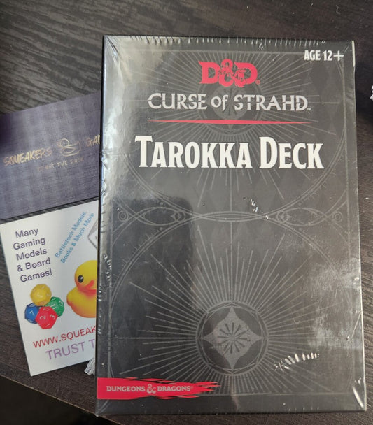 Dungeons & Drangons RPG Curse of Strahd Tarokka Deck (*See Per Order Flat Rate Shipping)