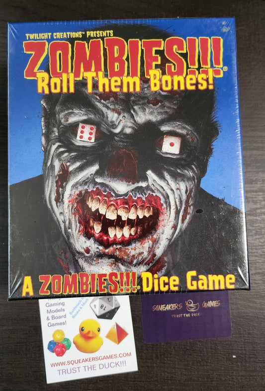 Zombies!!! Roll Them Bones! (*See Per Order Flat Rate Shipping)