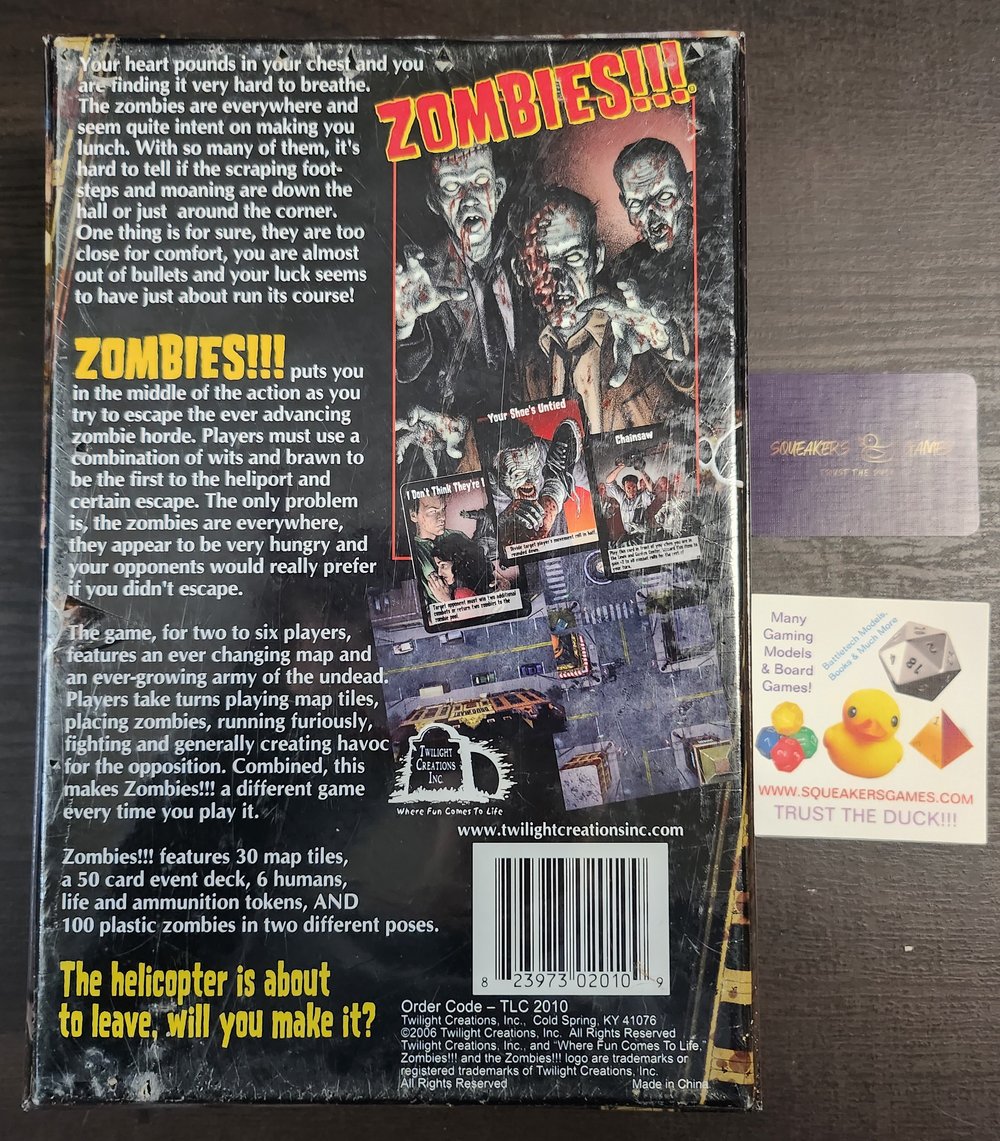 Zombies!!! Core set 2nd Ed Directors cut  (*See Per Order Flat Rate Shipping)