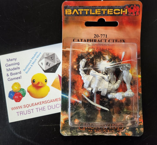 BattleTech 20-771 Cataphract CTF-1X (*See Per Order Flat Rate Shipping)