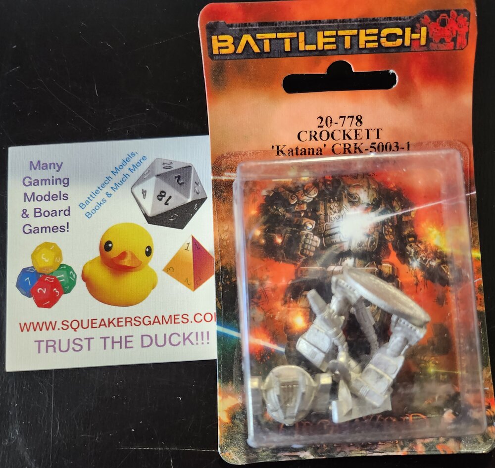 BattleTech 20-778 Crockett / Katana CRK-5003-1 (*See Per Order Flat Rate Shipping)