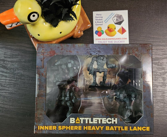 BattleTech: Inner Sphere Heavy Battle Lance (*See Per Order Flat Rate Shipping)